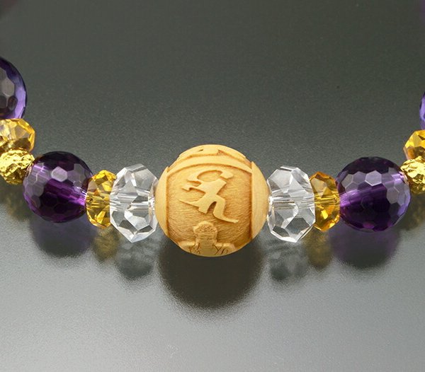 パワーストーン 天然石 お守り 御守り ブレスレット / 祈祷済み