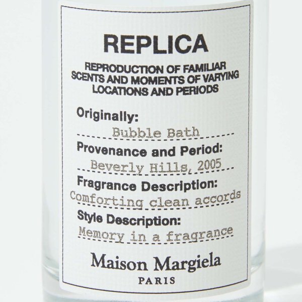 メゾン マルジェラ MAISON MARGIELA レプリカ バブルバス EDT 30ml