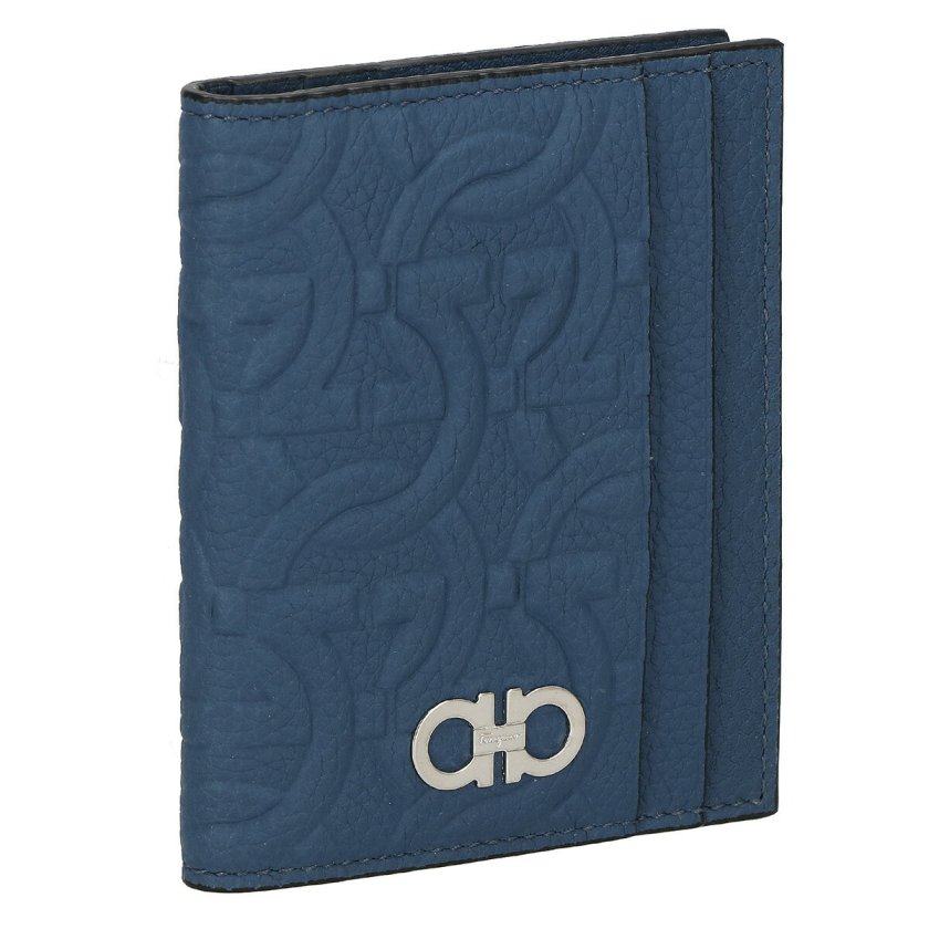 フェラガモ Ferragamo カードケース 名刺入れ 661077 758016 メンズ