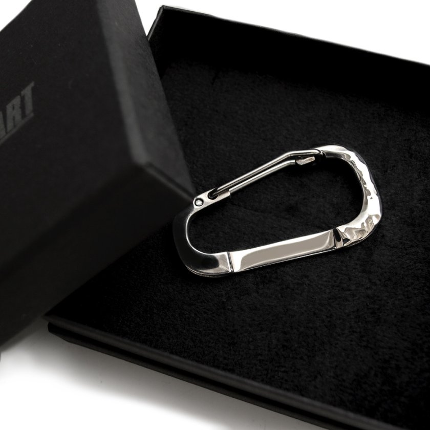 名入れ無料 カラビナフック キーホルダー シルバー 925 無料ラッピング