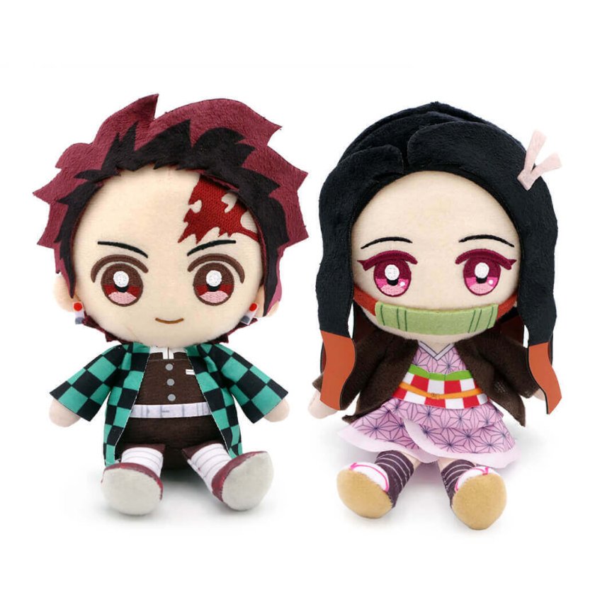 送料無料】ぬいぐるみ電報「鬼滅の刃Chibiぬいぐるみ」 電報付き 竈門