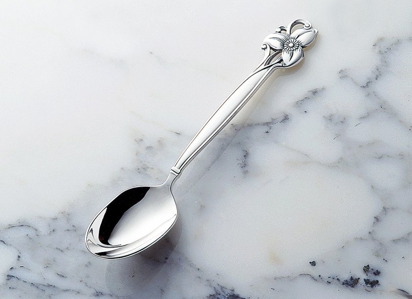 YAMACO 純銀スプーン シルバーストーリー「クリスティーナ」5本