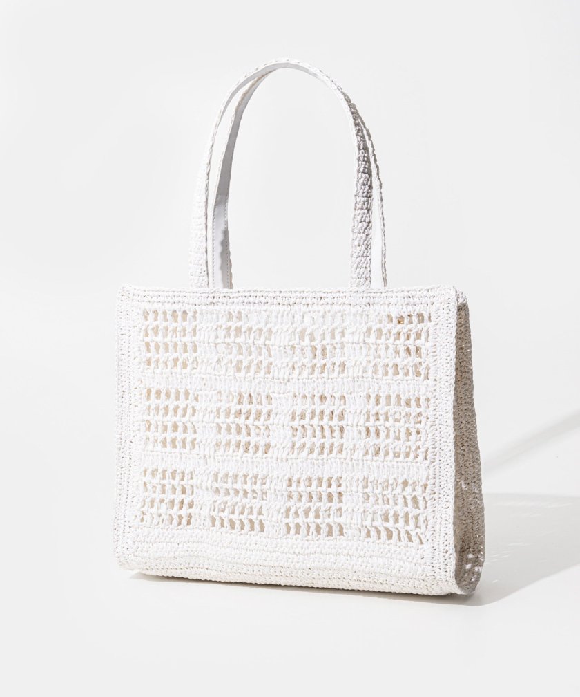 トリーバーチ TORY BURCH 158040 トートバッグ Ella Hand-Crocheted