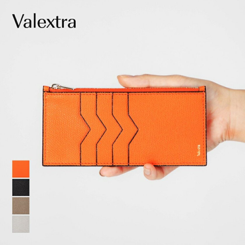 ヴァレクストラ VALEXTRA V2A11 028 小銭入れ 4 CC COINS SMALL WALLET