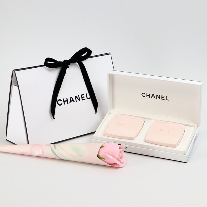 CHANEL (シャネル) N°5 (ナンバー5) サヴォン (石鹸) ギフトセット