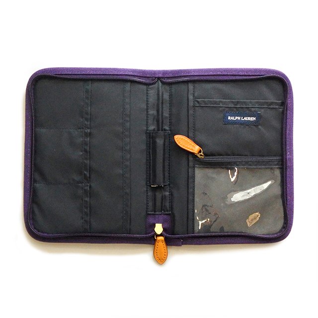 ralph lauren ラルフローレン ラルフ 母子手帳ケース パープル Purple