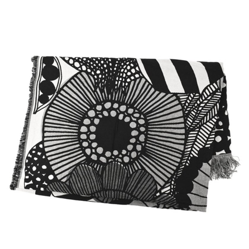 マリメッコ marimekko ブランケット 069298 190 SIIRTOLAPUUTARHA
