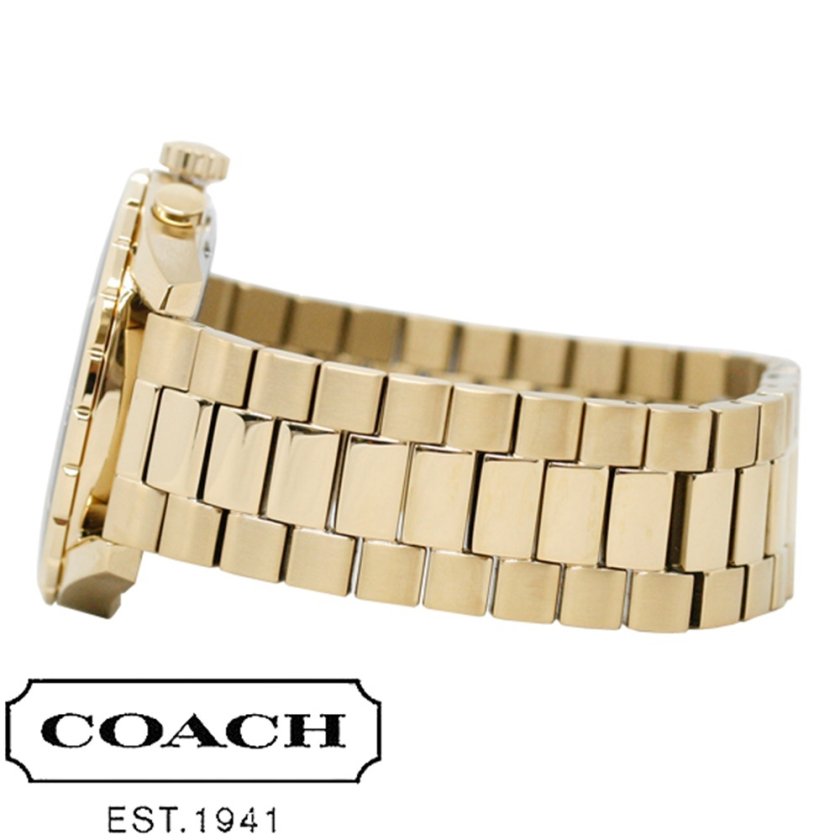 COACH コーチ 腕時計 PRESTON プレストン 14602517 メンズ ゴールド