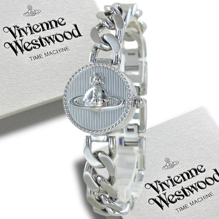 ヴィヴィアン ウエストウッド 腕時計 レディース シルバー チェーン