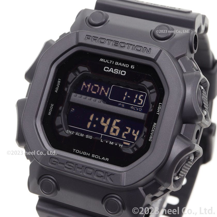 G-SHOCK 電波 ソーラー 電波時計 ブラック タフソーラー 腕時計 メンズ