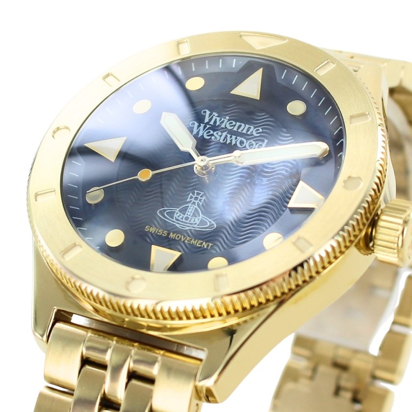 ヴィヴィアン ウエストウッド 腕時計 メンズ ユニセックス ゴールド