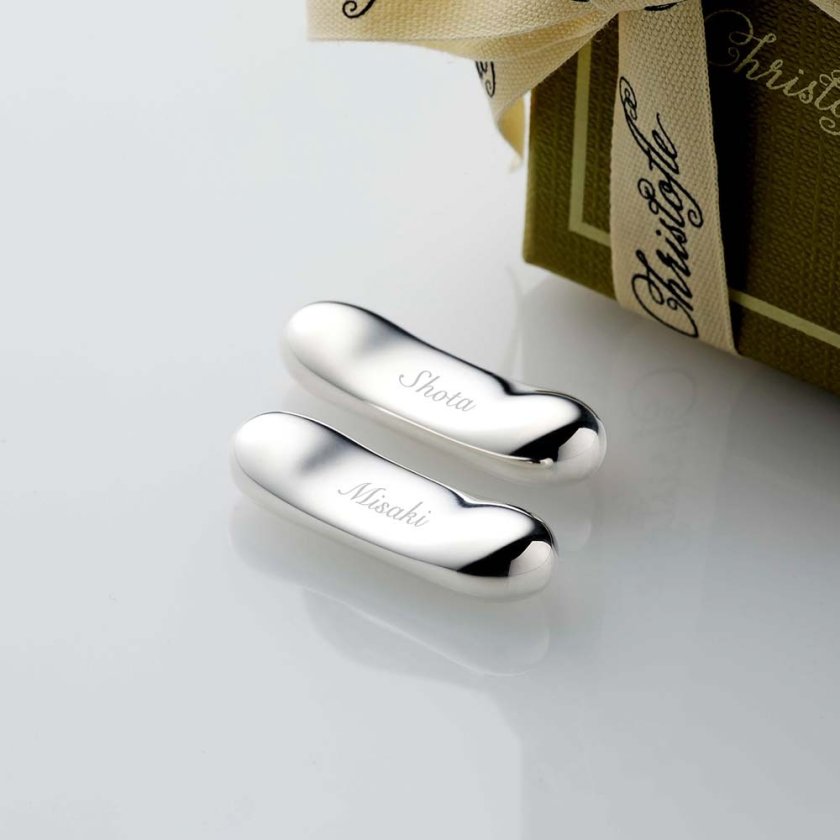 Christofle クリストフル 箸置き ムード アジア シルバーコーティング