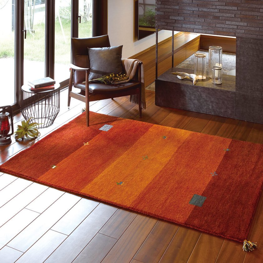 ギャッベ ラグマット 140cm 200cm ギャッベラグ オール