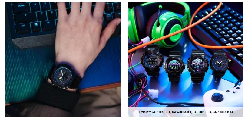 CASIO カシオ G-SHOCK ジーショック 腕時計 GA-2100RGB-1A アナデジ