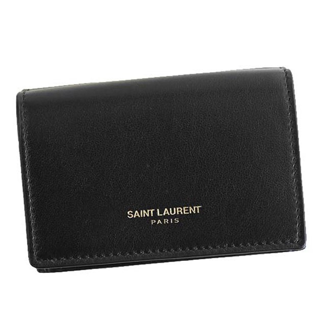 サンローラン SAINT LAURENT 財布 レザー ミニ財布 コンパクト財布 三