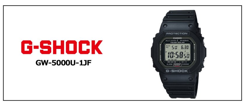 G-SHOCK Gショック 5600シリーズ GW-5000U-1JF メンズ 腕時計 電波