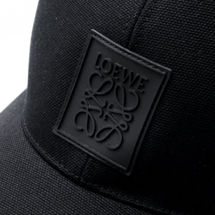 ロエベ 帽子 LOEWE 帽子 パッチ キャップ キャンバス PATCH CAP