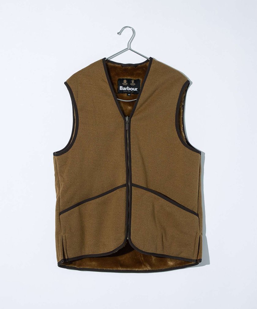 バブアー Barbour MLI0004 ベスト Warm Pile Waistcoat Zip-In Liner