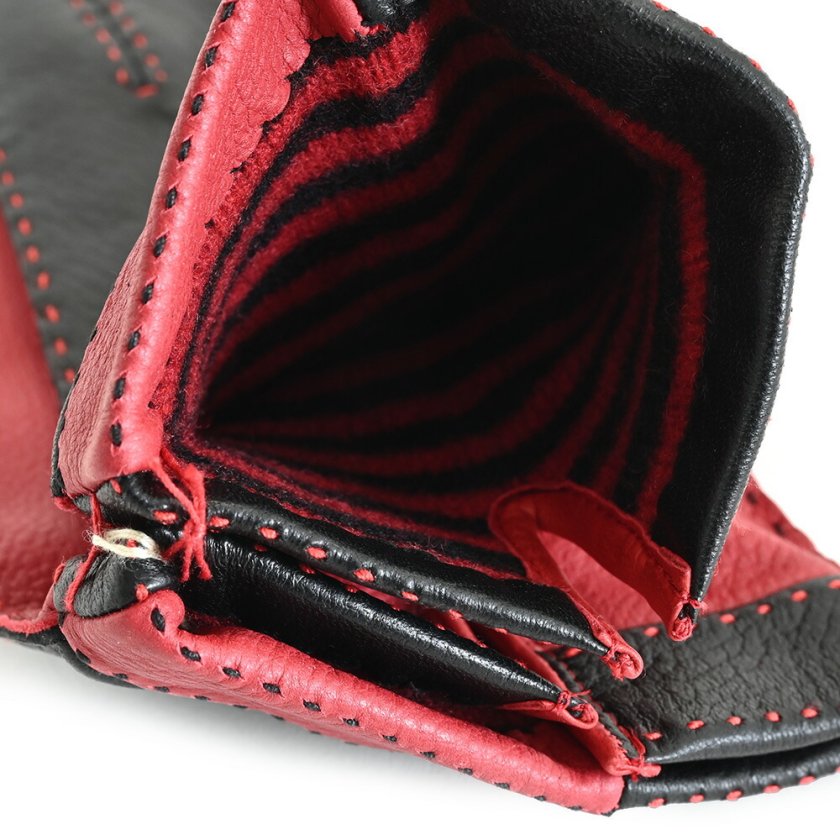 ヴィヴィアンウエストウッド 手袋 黒(ブラック)/赤(レッド) Vivienne