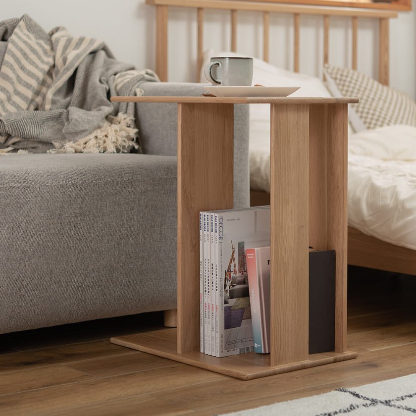 天然木サイドテーブル サイドテーブル 木製テーブル おしゃれ 無垢