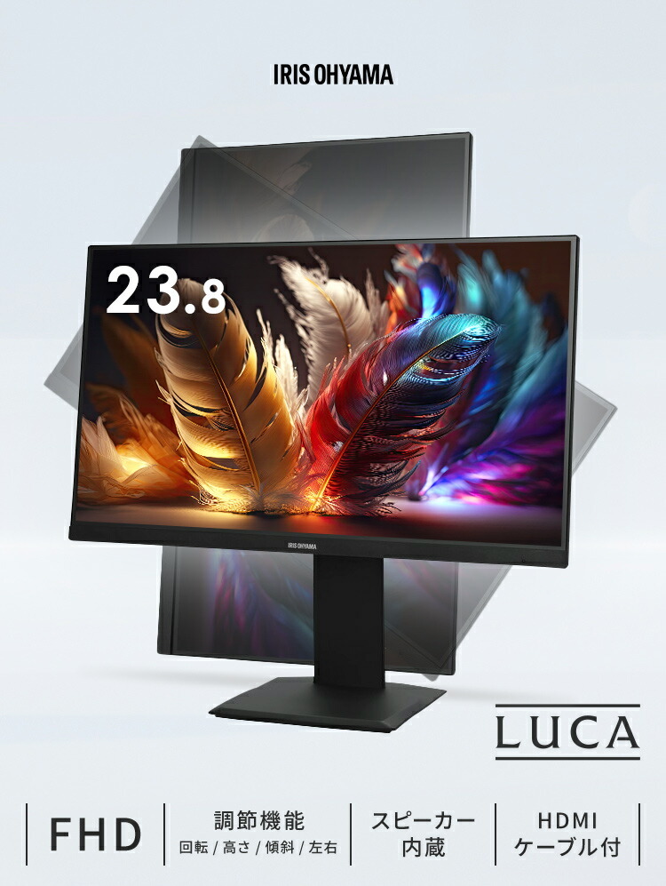 公式】モニター 23インチ ディスプレイ 液晶ディスプレイ DT-EF233P-B