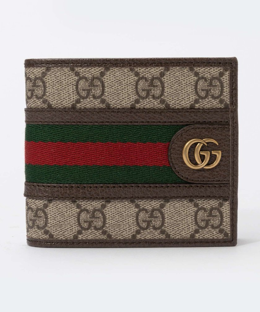 グッチ GUCCI 597609 96IWT 二つ折り財布 レディース 財布 ミニ財布