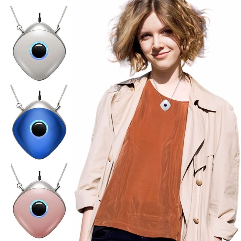 パーソナル空気清浄機 小型ポータブル イオン発生器 携帯型 首かけ