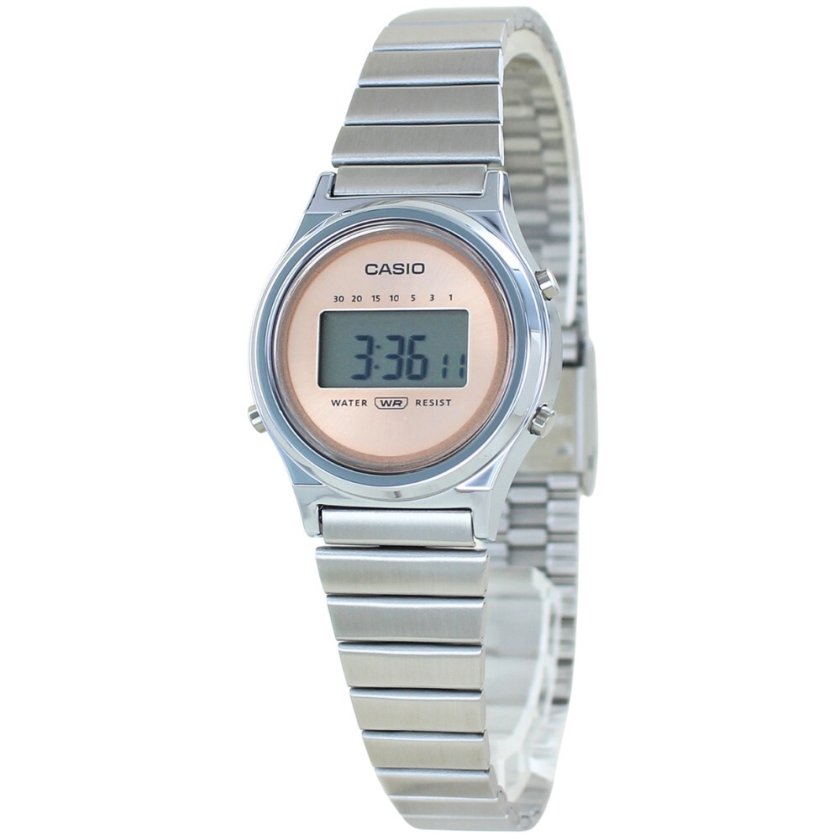 カシオ スタンダード デジタル 腕時計 レディース 母の日 シルバー