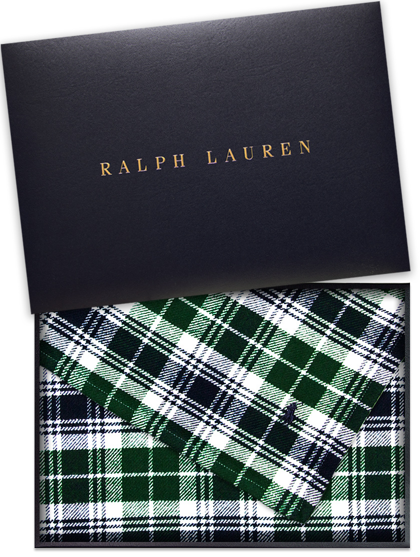 ラルフローレン ハーフコットンブランケット ギフトセット - 【ZABULO