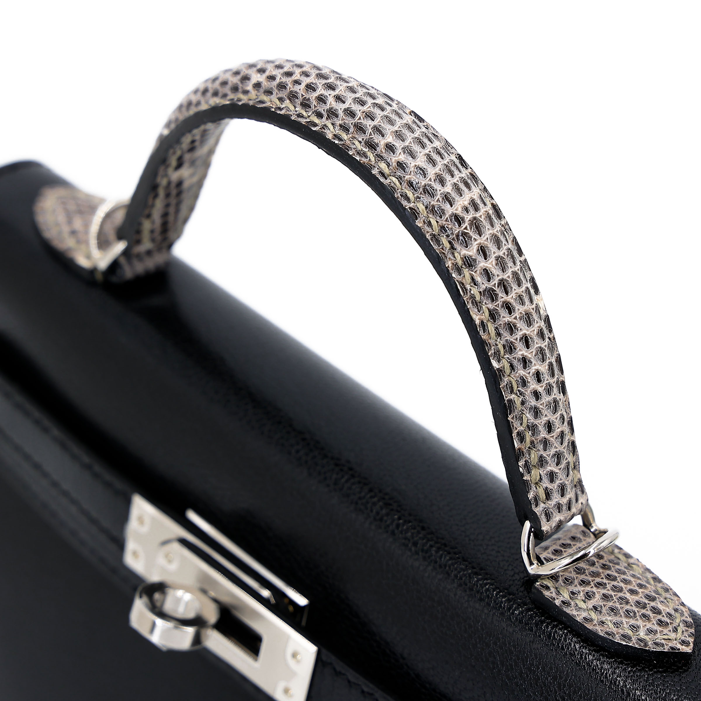 ランク N 新品 HERMÈS エルメス ミニケリー2 タッチ オンブレ (1B