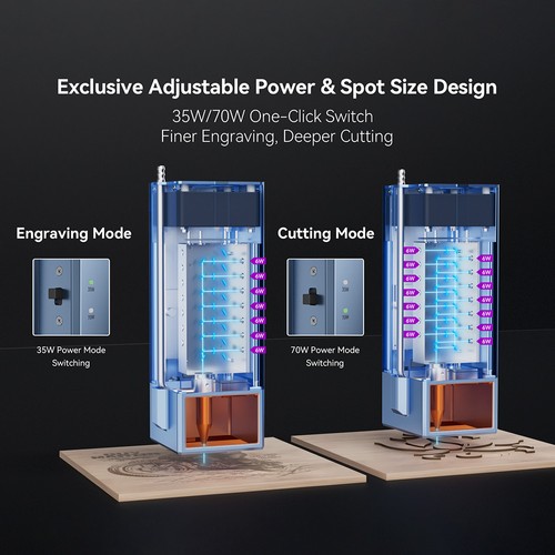 IKIER K70 MAX 70W Graveur laser