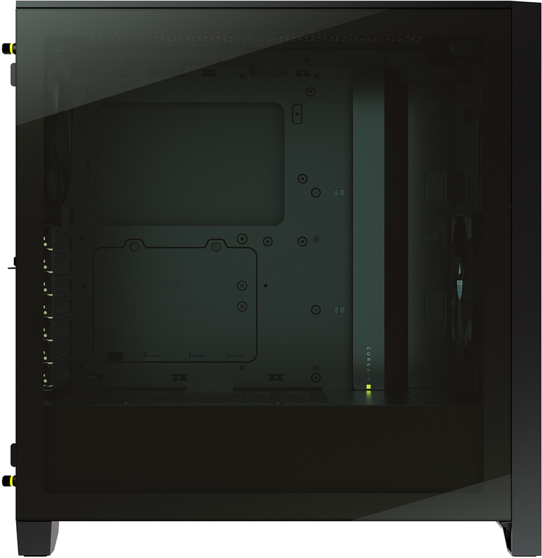 Caixa E-ATX Corsair 4000D Airflow Preto Vidro Temperado | Globaldata