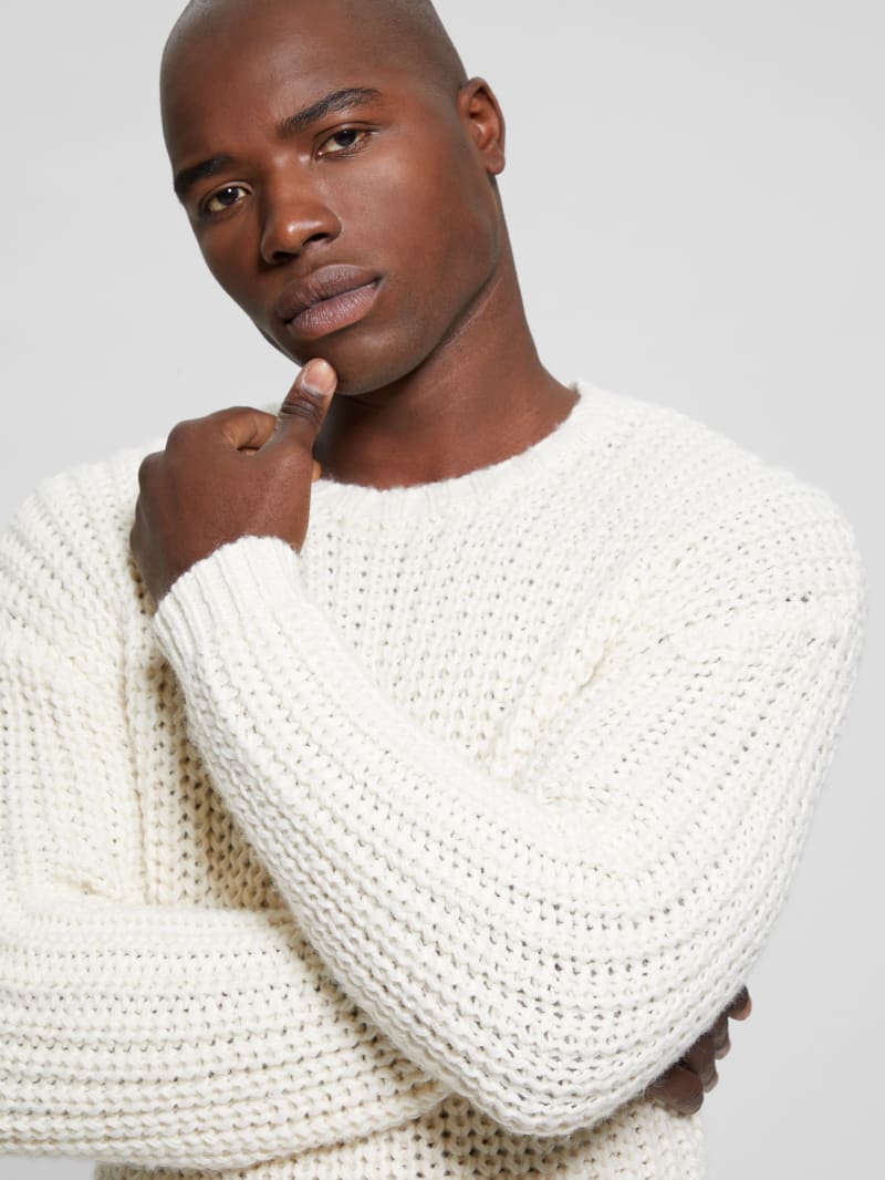 Eco Wool-Blend Grayson Sweater | GUESS Factory