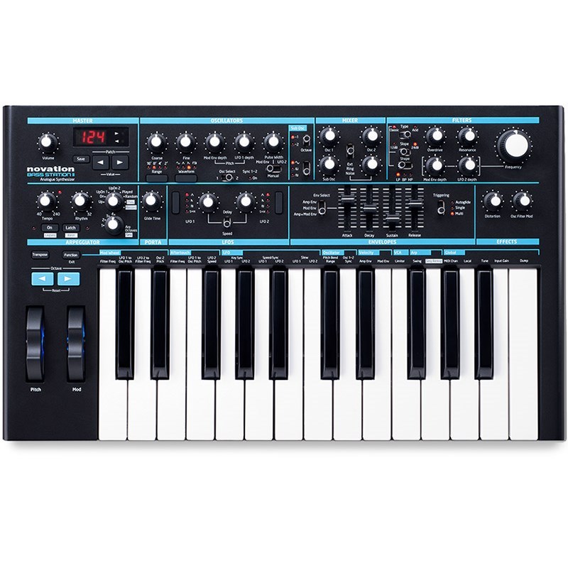 Novation Bass Station II アナログシンセ シンセベース ベース