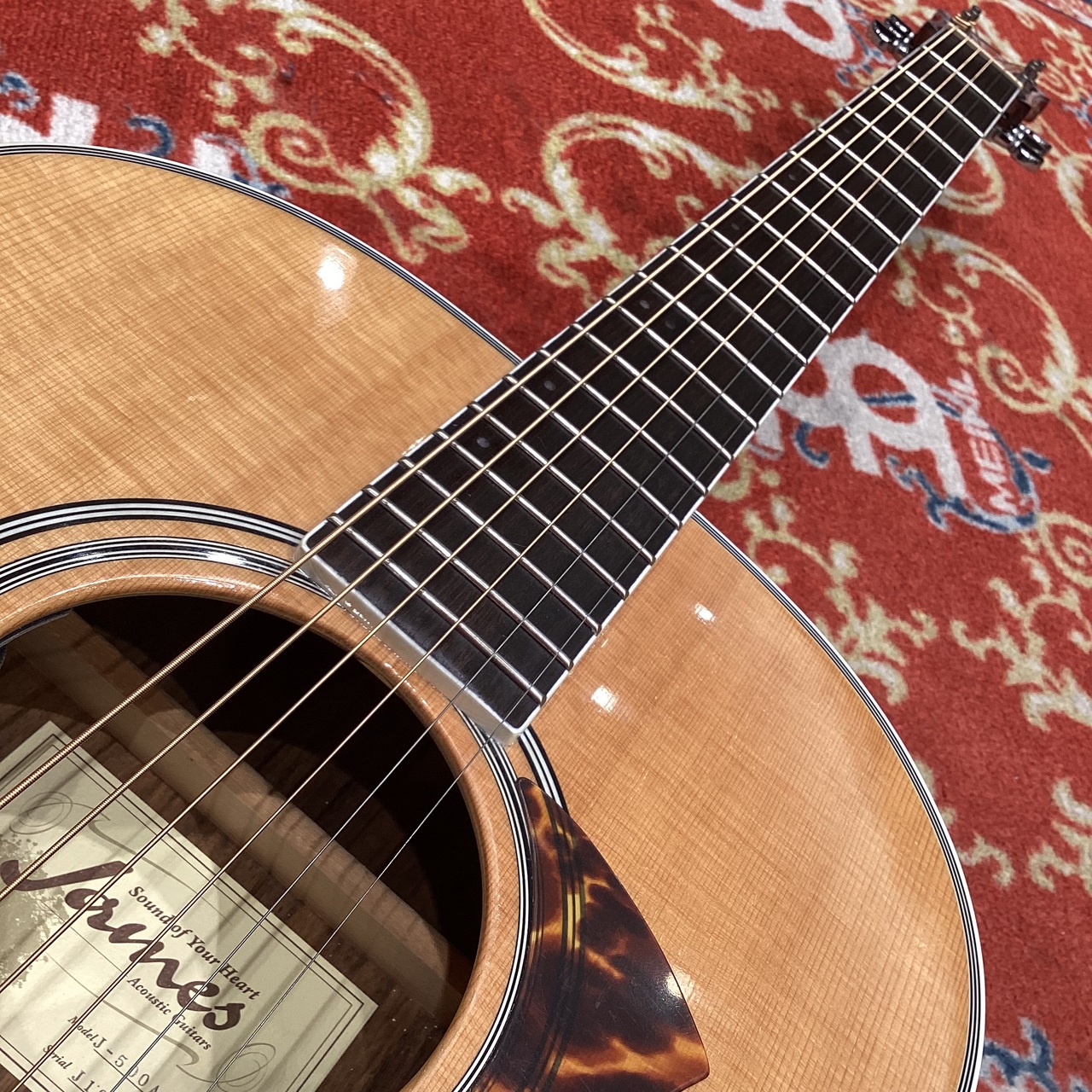 ✨James j-500a/ova nat✨ エレアコ仕様 ソフトケース他付き ✨James j-