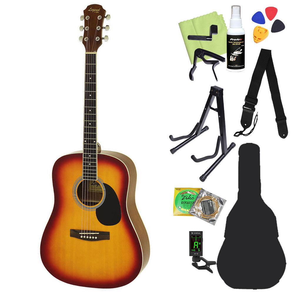 LEGEND WG-15 アコースティックギター初心者12点セット CS 【WEBSHOP