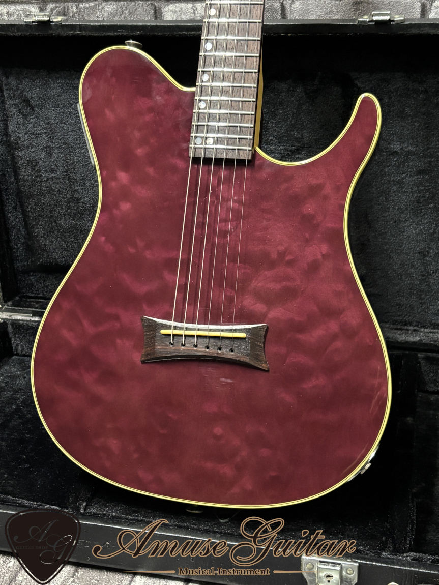 Charvel ATX # Trans Violet 1993~1996年製【Optional figured Maple