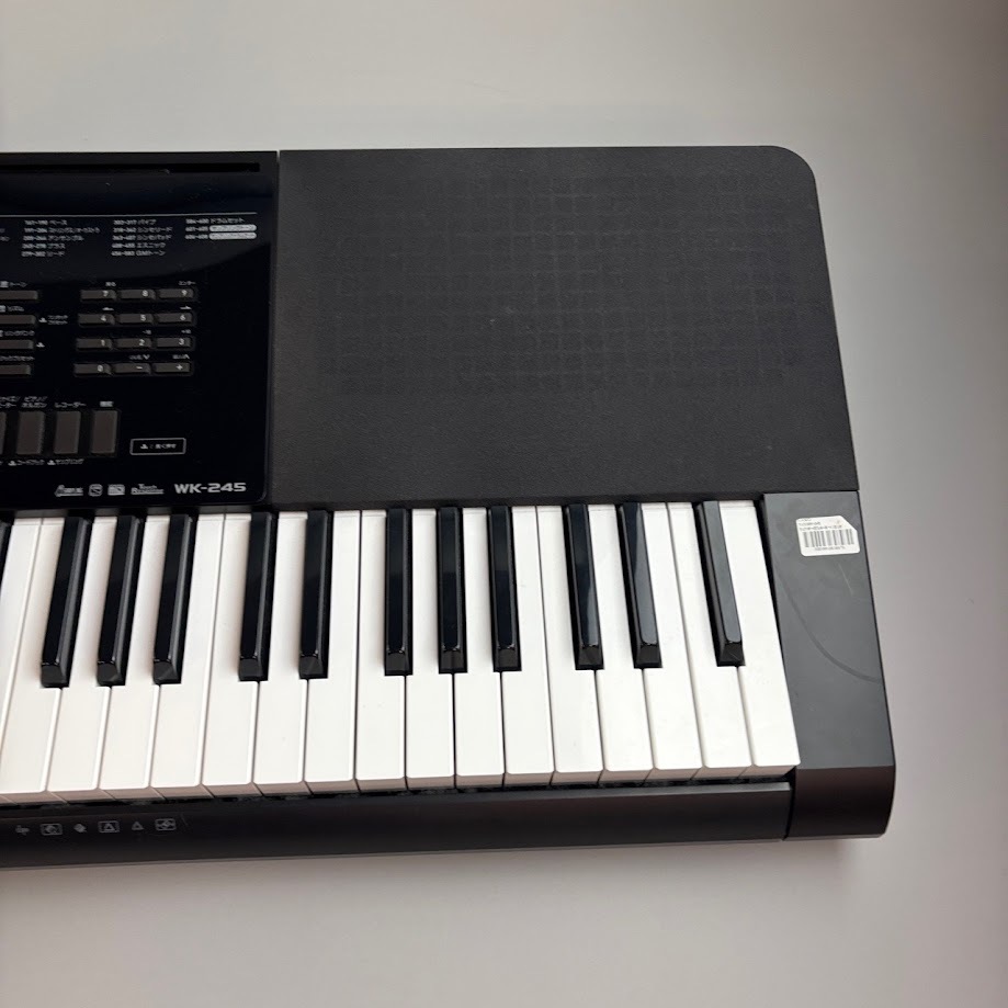 Casio WK-245 キーボード 電子ピアノ 76鍵 2/2-2/7】CASIO WK-245