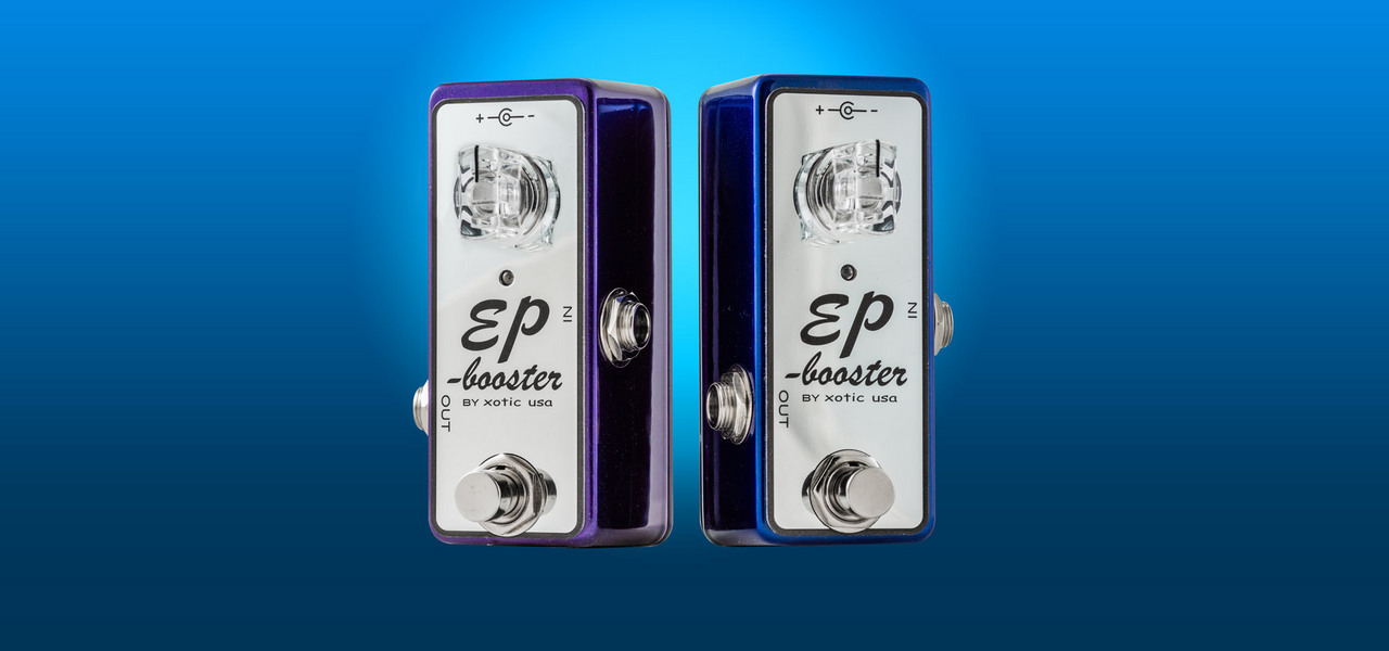 Xotic Xotic EP Booster Metallic Blue LTD 【15周年記念の限定