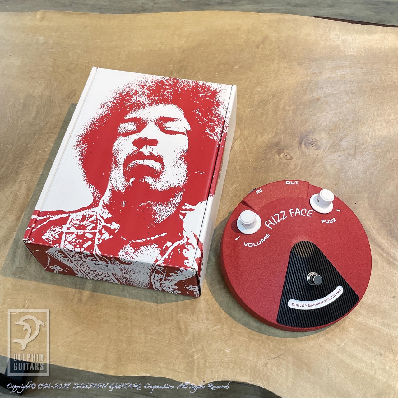 Jim Dunlop FUZZ FACE -BAND OF GYPSYS EDITION- JHF3（中古）【楽器