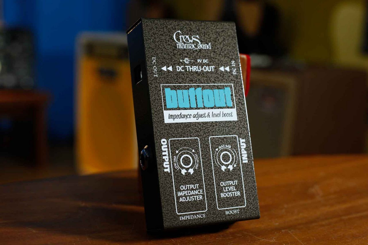 Crews Maniac Sound buffout FTT SP-9アダプター付属（新品）【楽器