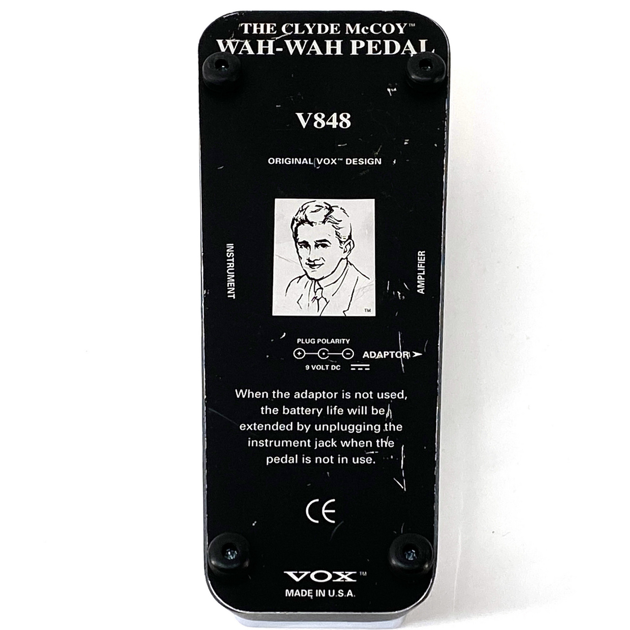 VOX V848 THE CLYDE McCoy WAH-WAH PEDAL（中古/送料無料）【楽器検索