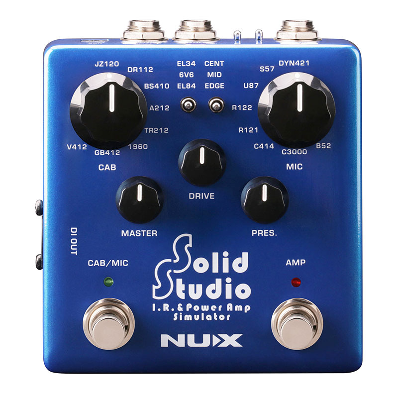 nux NUX Solid Studio《IR & パワーアンプシミュレーター》【Web