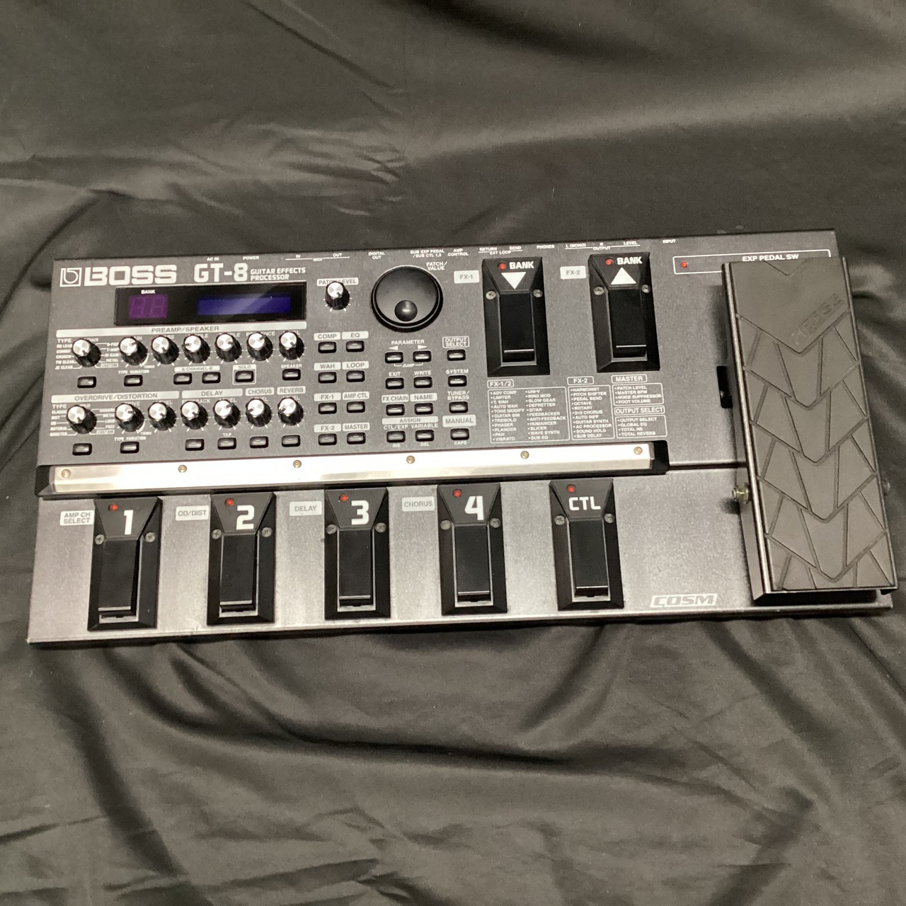 BOSS GT-8 Guitar Effects Processor (ボス マルチエフェクター COSM