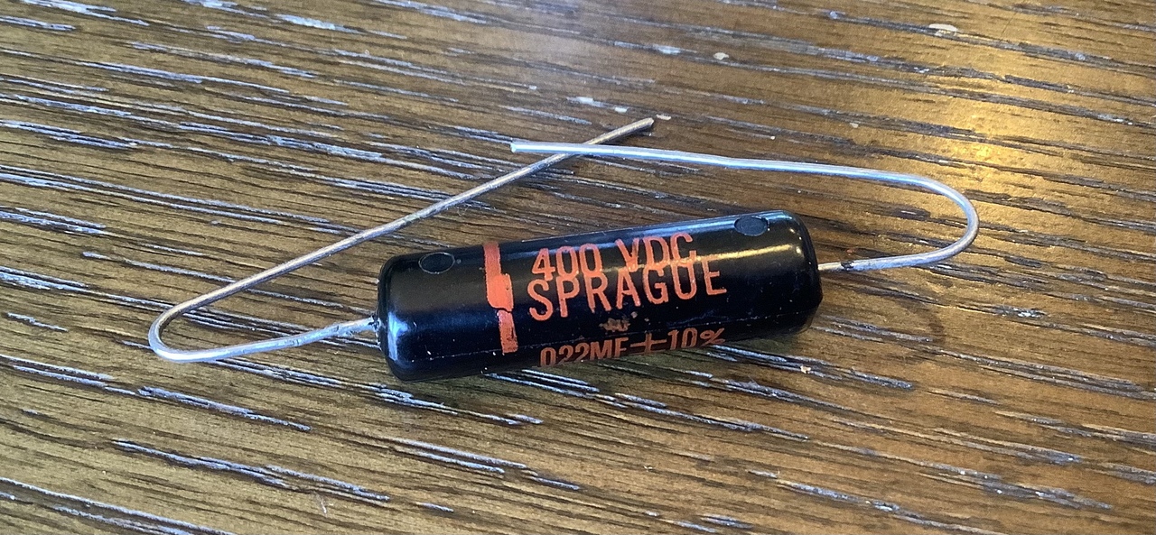 Vintage Sprague Black Beauty ビンテージ Sprague Black Beauty .022