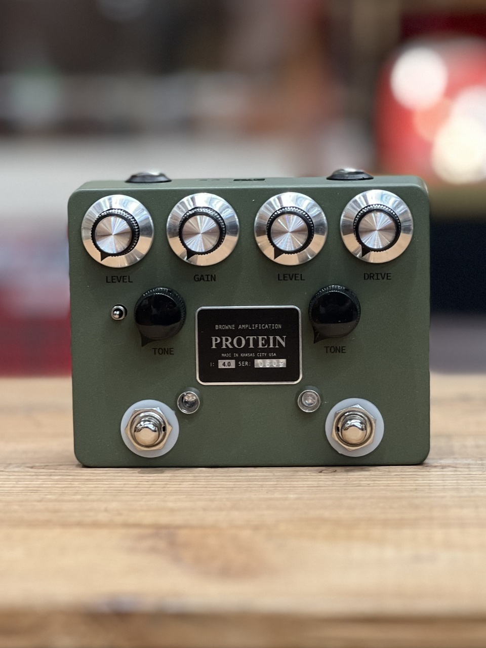BROWNE AMPLIFICATION 【最新バージョン】Protein V4 - Green -（新品