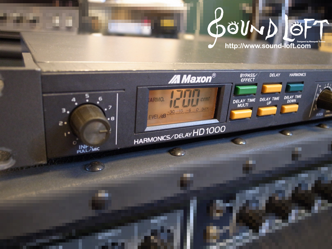 Maxon HD1000 Harmonics / Delay（新品）【楽器検索デジマート】