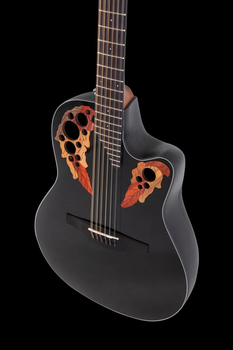Ovation CE4412-5-G Black エレアコギター 12弦ギター