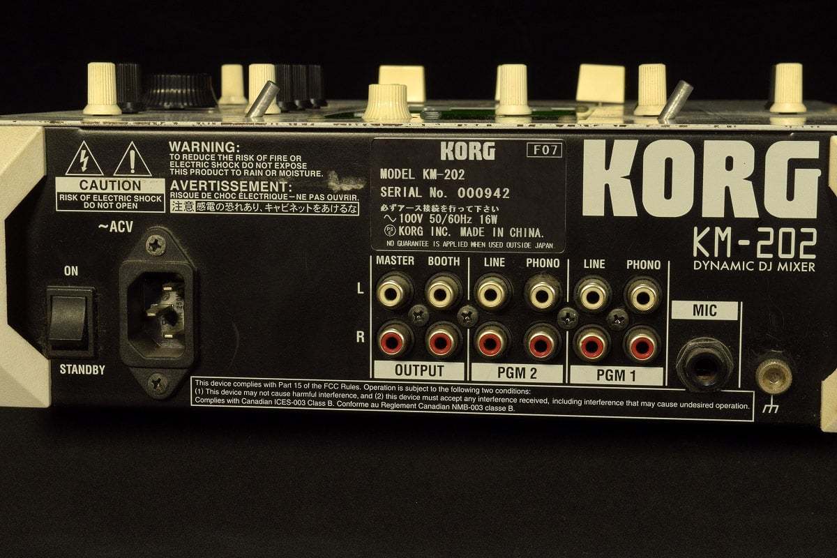 KORG KM-202 Dynamic DJ Mixer JUNK【福岡店】（中古）【楽器検索