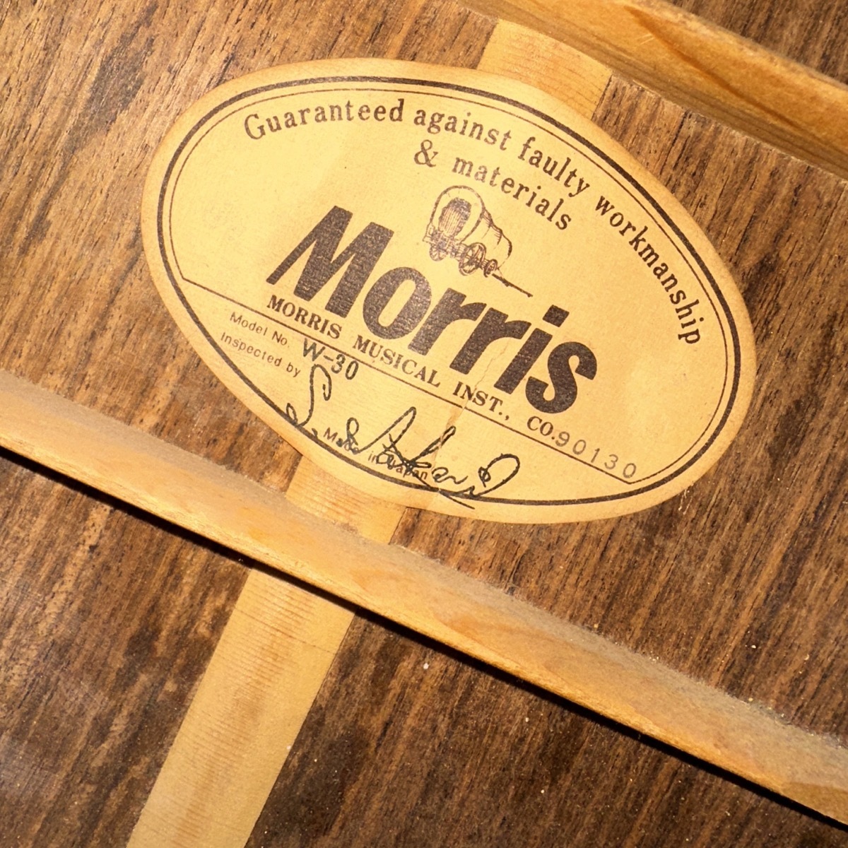 Morris W-30 1979年製 Acoustic Guitar Made in Japan （中古/送料無料